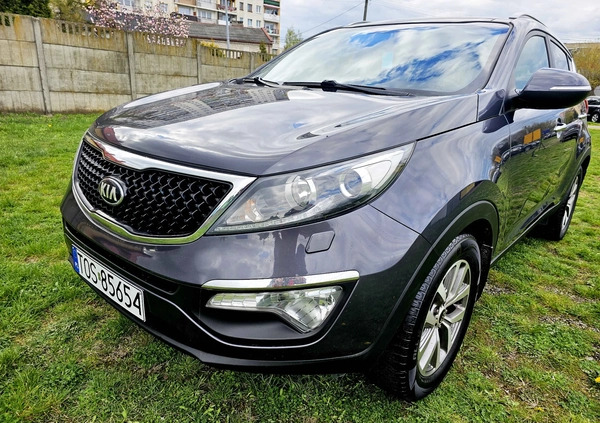 Kia Sportage cena 52900 przebieg: 176000, rok produkcji 2015 z Nowogrodziec małe 529